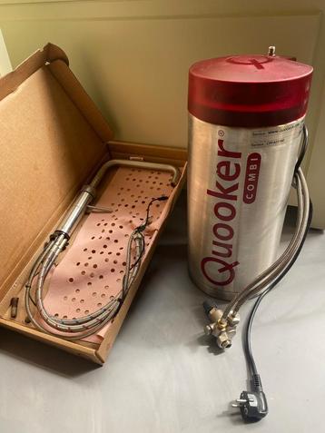 Quooker Combi+ 2.2 Boiler en RVS Fusion Square Kraan beschikbaar voor biedingen