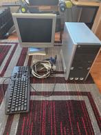 Complete Fujitsu Siemens Desktop Set met Iiyama Monitor, Computers en Software, Desktop Pc's, Onbekend, Gebruikt, HDD, Minder dan 4 GB