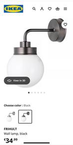IKEA FRIHULT black series, Ophalen, Zo goed als nieuw, Glas, Ikea