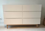 Maisons Du Monde ladekast met 6 lades, Ophalen, Gebruikt, 100 tot 150 cm, 5 laden of meer