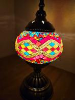 Mozaïek Oosterse lamp draadloos, Ophalen of Verzenden, Zo goed als nieuw, Oosters, Metaal