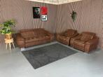 GRATIS LEVERING Set Banken Cognac 230x100 GEREINIGD