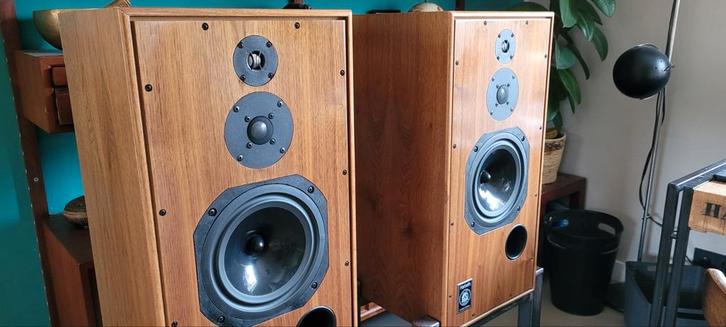 Harbeth SHL5+ 40th anniversary, Audio, Tv en Foto, Luidsprekers, Gebruikt, Front, Rear of Stereo speakers, Minder dan 60 watt