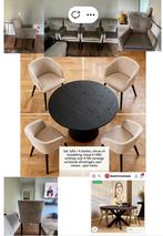 Eetkamer stoelen en tafel, Huis en Inrichting, Overige materialen, Nieuw, Ophalen of Verzenden, Hotel chique