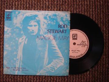Rod Stewart 7" Vinyl EP: ‘Maggie May’ (Maleisië) John Lennon beschikbaar voor biedingen