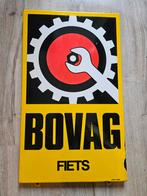 Vintage BOVAG Emaille Bord Fiets, Verzamelen, Ophalen, Reclamebord, Gebruikt, Nvt