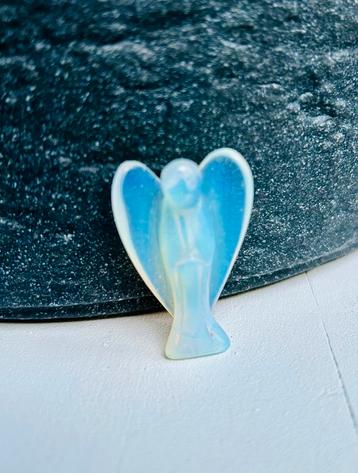 Opaliet Engel, handwerk, 4x2,5cm, nieuw, zie omschrijving beschikbaar voor biedingen