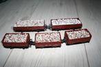 trix express steenslag wagons, Hobby en Vrije tijd, Gebruikt, Gelijkstroom, Trix, Wagon