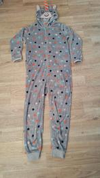 Hema - Unicorn Onesie maat 134/140, Overige typen, Meisje, Ophalen of Verzenden, Zo goed als nieuw