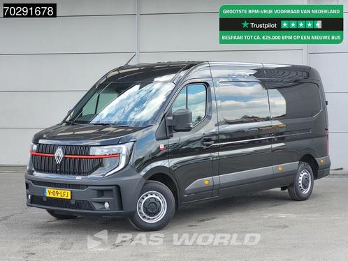 Renault Master E-Tech Elektrisch 87kWh 460WLTP L3H2 Trekhaak, Auto's, Bestelauto's, Bedrijf, Te koop, Achteruitrijcamera, Airconditioning