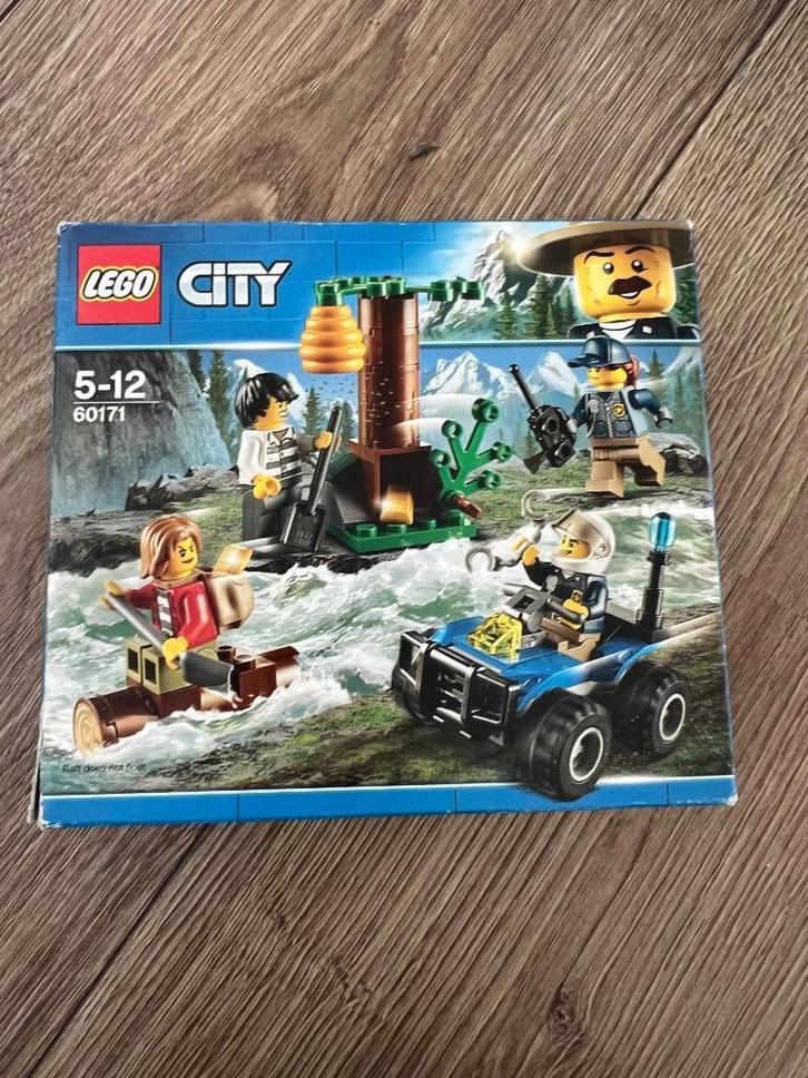 LEGO City Bergpolitie Bergachtervolging - 60171, Kinderen en Baby's, Speelgoed | Duplo en Lego, Zo goed als nieuw, Lego, Complete set