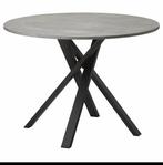 Eettafel Mariedamm - antraciet, Huis en Inrichting, Tafels | Eettafels, Ophalen of Verzenden, Zo goed als nieuw, Rond, 100 tot 150 cm