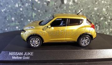 Nissan Juke mellow gold 1:43 Kyosho beschikbaar voor biedingen