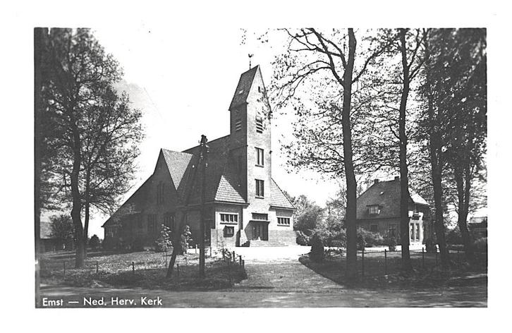 981281 Emst Gld Ned herv Kerk Nette oude kaart Onbeschreven, Verzamelen, Ansichtkaarten | Nederland, Ongelopen, Gelderland, Ophalen of Verzenden