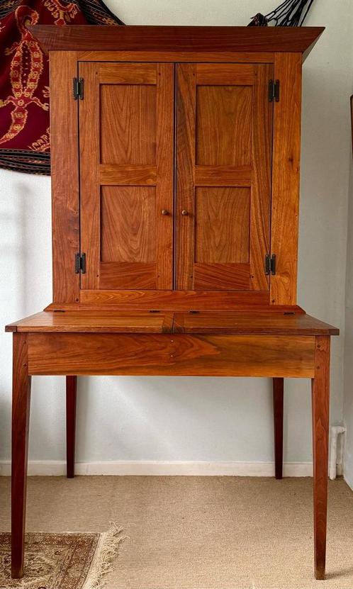 Art-deco bureau (engels, omstreeks 1930), Antiek en Kunst, Antiek | Meubels | Kasten, Ophalen