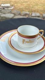 Kop/schotel en bordje Porcelaine Cerabel Baudour, Pauline, Antiek en Kunst, Ophalen of Verzenden