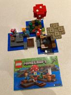 LEGO - 21129 - Minecraft - The Mushroom Island, Ophalen of Verzenden, Zo goed als nieuw, Complete set, Lego