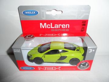 Welly - McLaren 675LT Coupe (groen) 1:36 beschikbaar voor biedingen