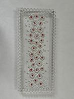 Walther Glas ‘Fabiola’ Cakeschaal Vintage Rode Madeliefjes, Antiek en Kunst, Antiek | Keramiek en Aardewerk, Ophalen of Verzenden