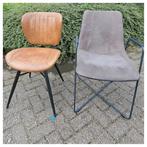 2 eetkamerstoelen, Huis en Inrichting, Ophalen, Leer