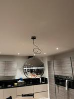 Zuiver retro chroom hanglamp bol, Huis en Inrichting, Ophalen of Verzenden, Zo goed als nieuw, Metaal, Minder dan 50 cm