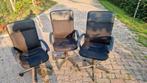 3 x bureau stoel,, Ophalen, Gebruikt, Zwart