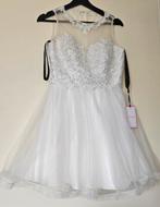 Laona Bruidsjurk Wit Kant Tule - Maat 38 NIEUW, Kleding | Dames, Jurken, Maat 38/40 (M), Wit, Laona, Nieuw