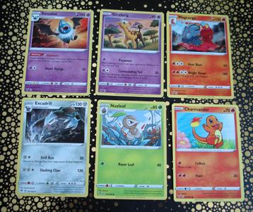  Pokémon kaarten starters bundel Sword & Shield Series