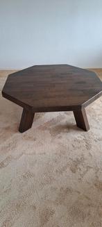 Salontafel eiken, Huis en Inrichting, Ophalen, Gebruikt, Eikenhout, Overige vormen