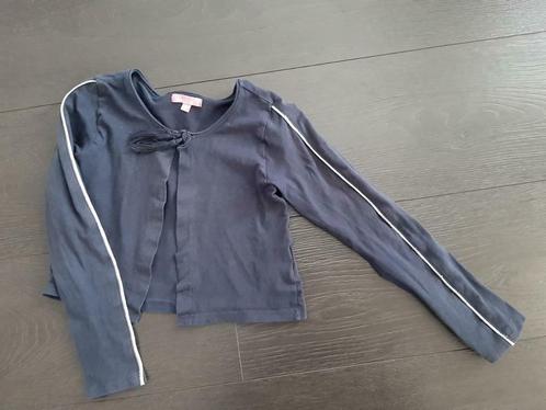 PERSIVAL blauwe bolero vest vestje meisje maat 128, Kinderen en Baby's, Kinderkleding | Maat 128, Zo goed als nieuw, Meisje, Trui of Vest