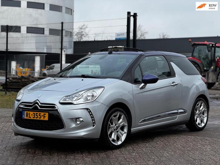 Citroen DS3 Cabrio 1.6 VTi So Chic|CABRIO|NAVI|STOELVERW|LED, Auto's, Citroën, Bedrijf, Te koop, DS3, ABS, Airbags, Airconditioning