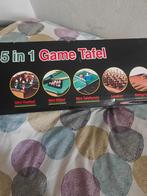5 in 1 Game Tafel ,, Een of twee spelers, Ophalen of Verzenden, Gebruikt, Onbekend
