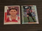 2x Luc Nilis panini voetbal 96 PSV 1996 silver, Verzamelen, Sportartikelen en Voetbal, Ophalen of Verzenden, Gebruikt, PSV, Poster, Plaatje of Sticker