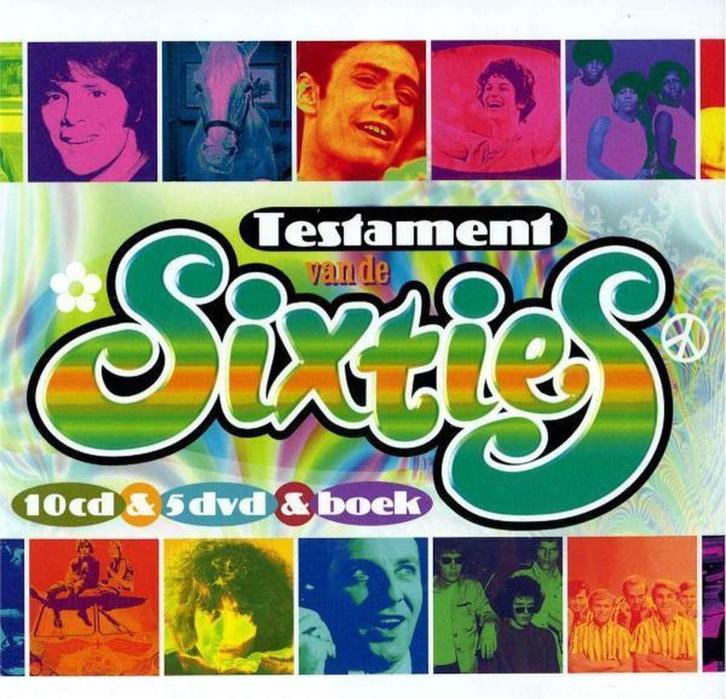 Testament Van De Sixties  Originele 10CD+5DVD, Cd's en Dvd's, Cd's | Verzamelalbums, Nieuw in verpakking, Pop, Boxset, Ophalen of Verzenden