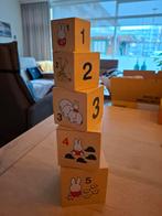 Nijntje houten blokken puzzel., Ophalen of Verzenden, Zo goed als nieuw