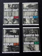 1985 Verzet en Bevr  NVPH 1329 tm 1332 gestempeld, Verzenden, Na 1940, Gestempeld