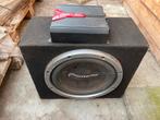 Auto Subwoofer met Versterker - Pioneer & JVC, Ophalen, Gebruikt