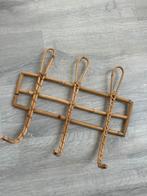 Vintage Rotan Ophang Rekje, Wandkapstok, Gebruikt, Ophalen of Verzenden, Minder dan 100 cm
