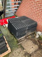 Rubbertegels, Tuin en Terras, Tegels en Klinkers, Ophalen, Gebruikt, Overige typen, Rubber