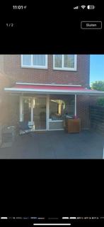 Elektrische zonneschermen 4,70 x 2,50 meter, Tuin en Terras, Zonneschermen, Gebruikt, 450 cm of meer, Elektrisch, Ophalen of Verzenden