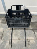 Steco Transport Voordrager met Urban Proof Fietskrat, Ophalen, Zo goed als nieuw, Fietskrat, Stuurbevestiging