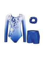 Turnpakje turnbroekje blauw 116 122 128 134 140 146 152 158, Blauw, Nieuw, Turnpak(je), Kindermaat 122 t/m 140