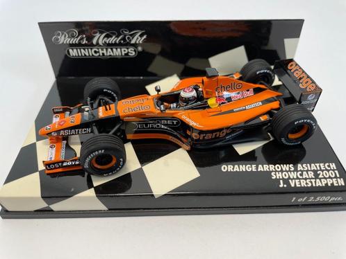Arrows Orange Asiatech showcar 2001 Jos Verstappen, Verzamelen, Automerken, Motoren en Formule 1, Zo goed als nieuw, Auto's, Ophalen of Verzenden
