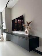 TV Meubel - Mat Zwart Zen Lifestyle, Ophalen, Zo goed als nieuw, 200 cm of meer, Minder dan 100 cm