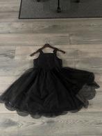 Mooie zwarte H&M Feest Jurk met Tule en Lovertjes maat 140, Kinderen en Baby's, Kinderkleding | Maat 140, Meisje, H&M, Ophalen of Verzenden
