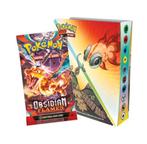 Nieuw Pokémon TCG Scarlet & Violet map plus pokemon kaarten, Ophalen of Verzenden, Nieuw, Boek of Catalogus, Foil