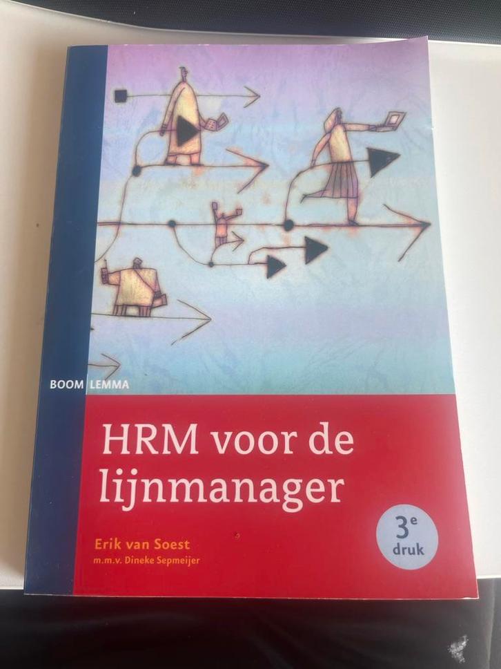 Dineke Sepmeijer - HRM voor de lijnmanager, Boeken, Advies, Hulp en Training, Zo goed als nieuw, Ophalen of Verzenden