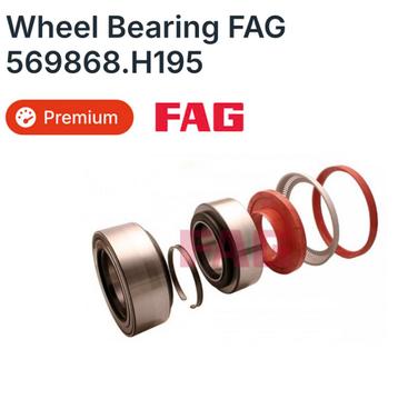 WFAG 569868.H195 Wiellager set Voor Saf Trailers TRP 1964452 beschikbaar voor biedingen