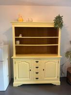 Gele Buffetkast/Boekenkast, Ophalen, Gebruikt, 100 tot 150 cm, Met lade(s)