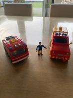Brandweerman Sam voertuigen met figuur, Ophalen, Gebruikt